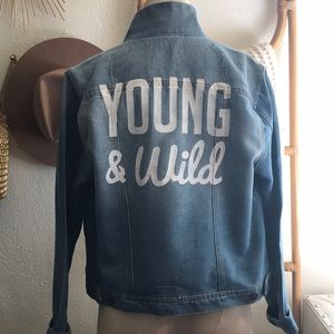 ❤️...Young & Wild Jean Jacket